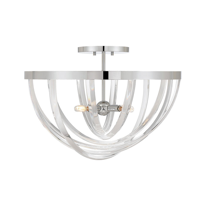 Savoy House - 6-1777-4-11 - Four Light Semi-Flush Mount - Jennings - Polished Chrome