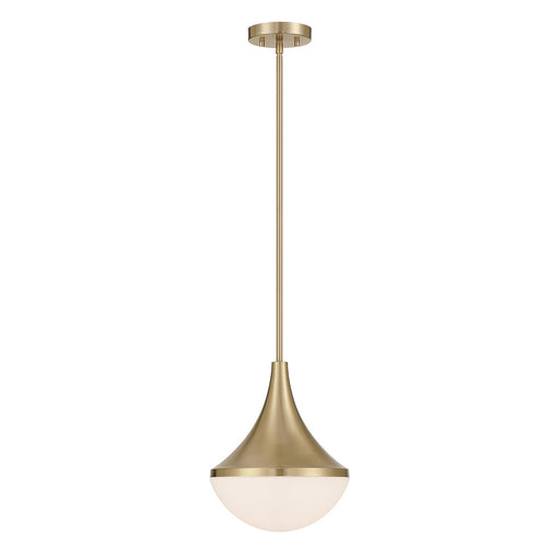Savoy House - 7-2777-1-127 - One Light Pendant - Ogdon - Noble Brass