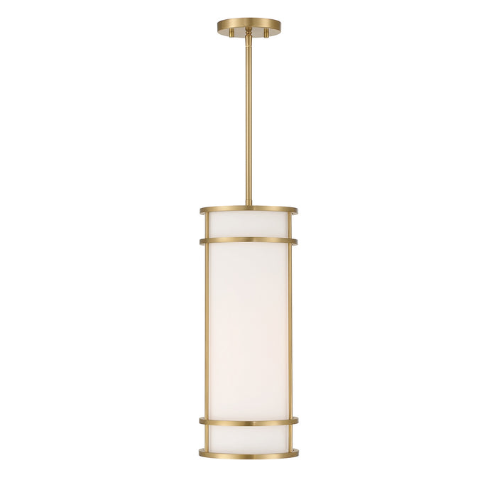Savoy House - 7-5699-1-322 - One Light Mini Pendant - Porter - Warm Brass
