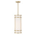 Savoy House - 7-5699-1-322 - One Light Mini Pendant - Porter - Warm Brass