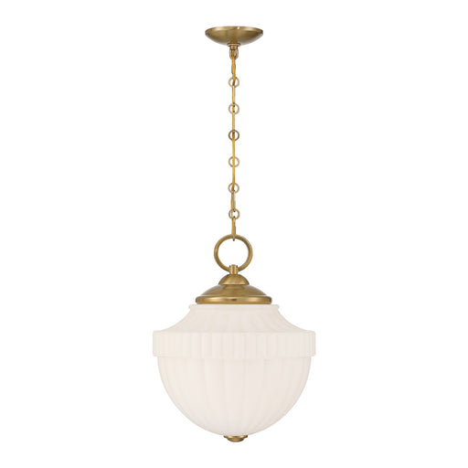 Savoy House - 7-6999-1-322 - One Light Pendant - Montrose - Warm Brass