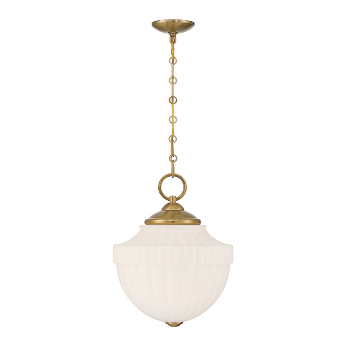 Savoy House - 7-6999-1-322 - One Light Pendant - Montrose - Warm Brass