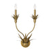 Savoy House - 9-1262-2-339 - Two Light Wall Sconce - Strathmore - Antique Patina