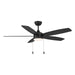 Meridian - M2029MBK - 52" Ceiling Fan - Matte Black