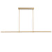 ET2 - E21359-GLD - LED Linear Pendant - Dorian - Gold