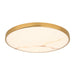 Vaxcel - C0357 - LED Flush Mount - Aurelia - Brushed Brass