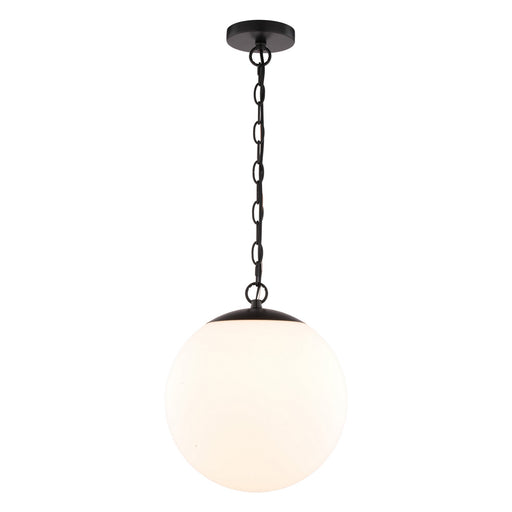 Vaxcel - P0441 - One Light Pendant - Linden - Matte Black
