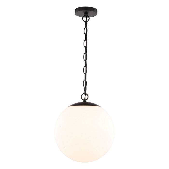 Vaxcel - P0441 - One Light Pendant - Linden - Matte Black