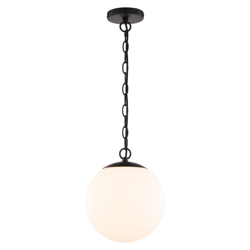 Vaxcel - P0455 - One Light Pendant - Linden - Matte Black