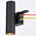 Vaxcel - T0798 - Two Light Outdoor Wall Mount - Chiasso - Textured Black