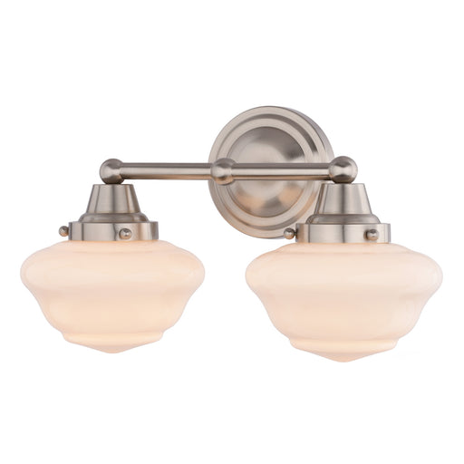 Vaxcel - W0564 - Two Light Vanity - Eastgate - Satin Nickel