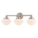 Vaxcel - W0565 - Three Light Vanity - Eastgate - Satin Nickel