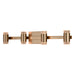 Vaxcel - W0586 - LED Vanity - Sunset Hill - Muted Brass