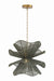 Mitzi - H1084701S-PBR - One Light Chandelier - Amanda - Patina Brass