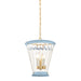 Mitzi - H1136703-AGB/SAO - Three Light Lantern - Lucretia - Aged Brass