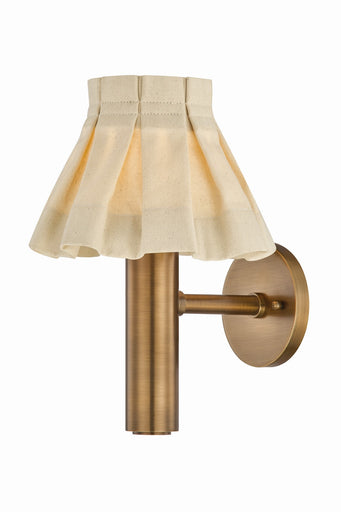 Eunice One Light Wall Sconce Patina Brass
