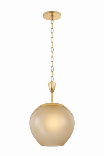 Gilda One Light Pendant Aged Brass