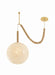 Mitzi - H1179701-AGB - One Light Pendant - Makena - Aged Brass
