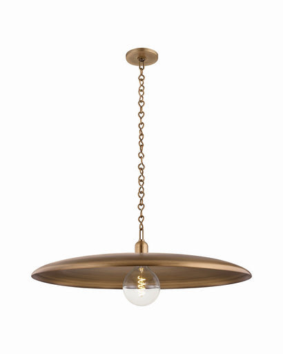 Mamie One Light Pendant Patina Brass