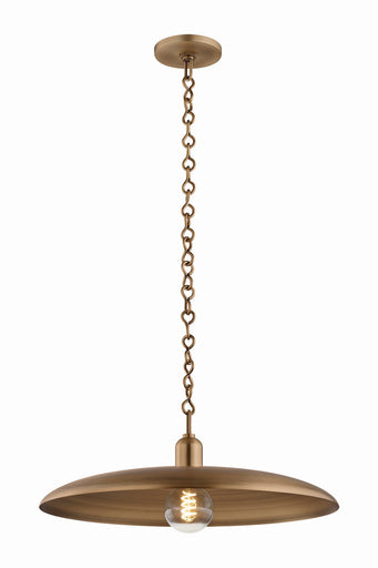 Mamie One Light Pendant Patina Brass