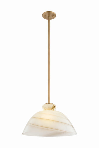 Dessi One Light Pendant Patina Brass