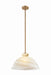 Mitzi - H1183701L-PBR - One Light Pendant - Dessi - Patina Brass