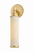 Mitzi - H1184101-AGB - One Light Wall Sconce - Zinnia - Aged Brass