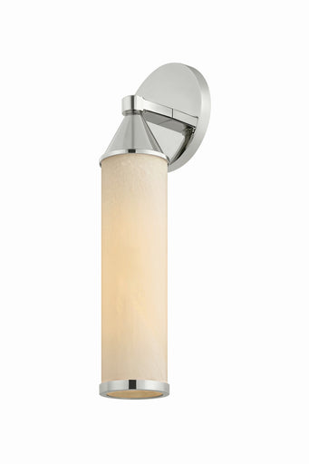 Zinnia One Light Wall Sconce Polished Nickel