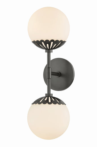 Paige Two Light Wall Sconce Old Bronze