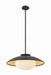 Mitzi - H368701L-BK/GL - One Light Pendant - Cadence - Black