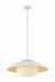 Mitzi - H368701L-WH/GL - One Light Pendant - Cadence - White