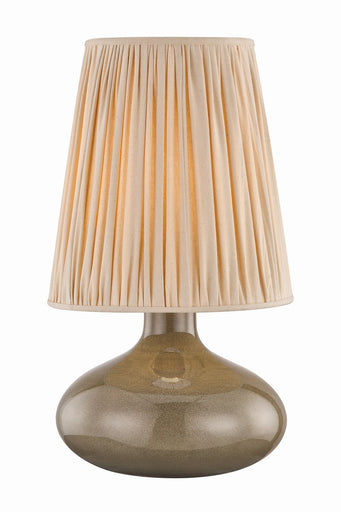 Clementine One Light Table Lamp Aged Brass
