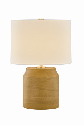 Teneece One Light Table Lamp Aged Brass