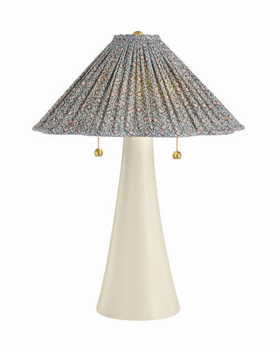 Alana Two Light Table Lamp Aged Brass