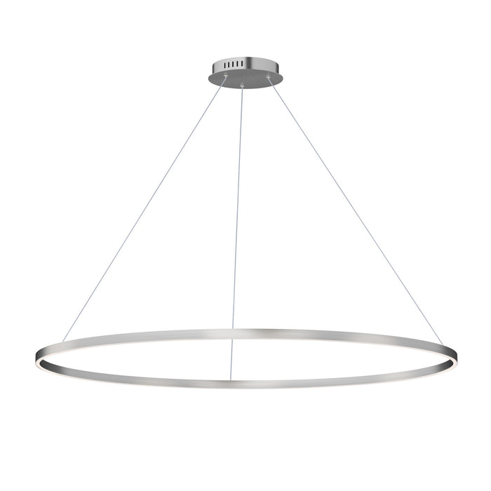 ET2 - E52735-AL - LED Pendant - Groove WiZ - Brushed Aluminum