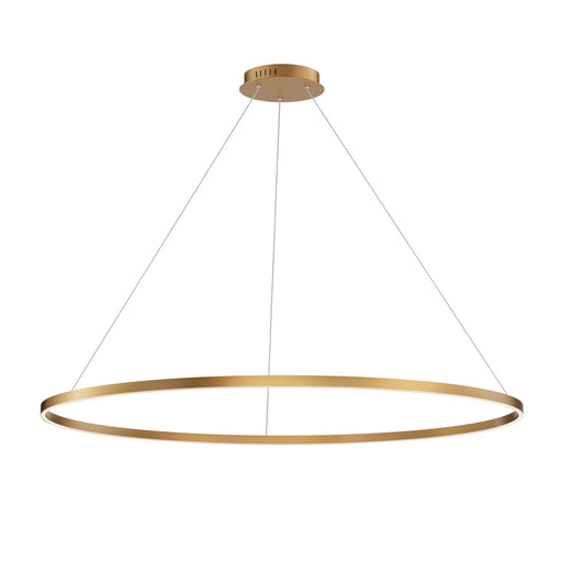 ET2 - E52735-GLD - LED Pendant - Groove WiZ - Gold