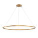 ET2 - E52735-GLD - LED Pendant - Groove WiZ - Gold