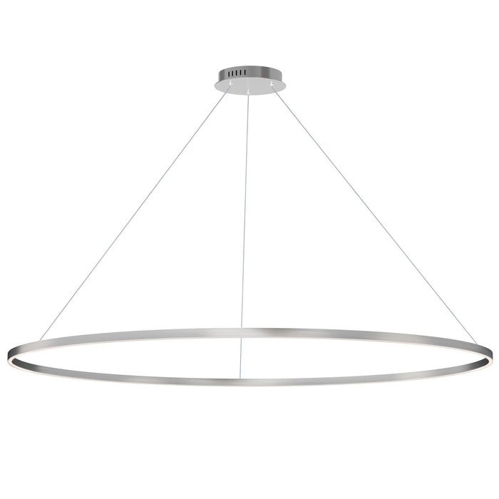 ET2 - E52736-AL - LED Pendant - Groove WiZ - Brushed Aluminum