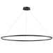 ET2 - E52736-BK - LED Pendant - Groove WiZ - Black