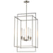 Maxim - 10413SN - Four Light Pendant - Gridline - Satin Nickel