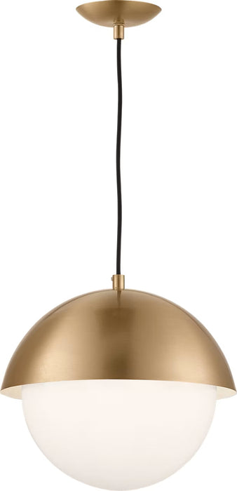 Visual Comfort Studio - DJP1031SB - One Light Pendant - Hyde - Satin Brass