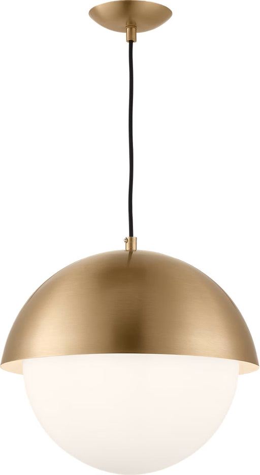 Visual Comfort Studio - DJP1041SB - One Light Pendant - Hyde - Satin Brass