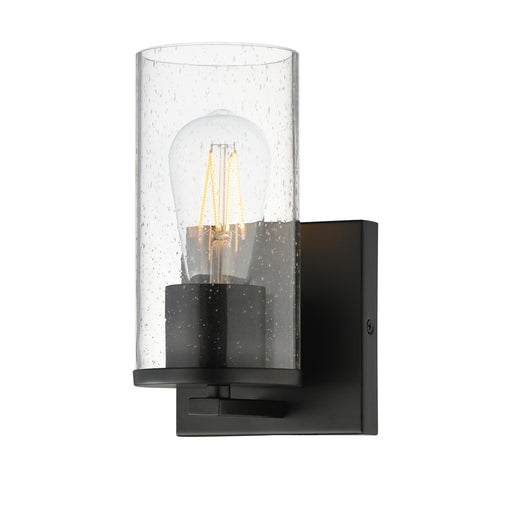 Livingston One Light Wall Sconce Black
