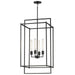 Maxim - 10413BK - Four Light Pendant - Gridline - Black