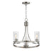 Maxim - 10467CDSN - Three Light Chandelier - Livingston - Satin Nickel