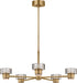Visual Comfort Studio - SCCHCCH10027EBSCPG - LED Chandelier - Holsted - Estate Brass
