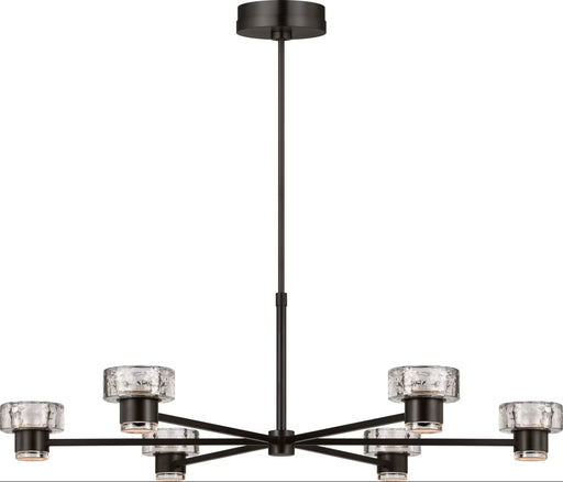 Holsted LED Chandelier Aged Iron