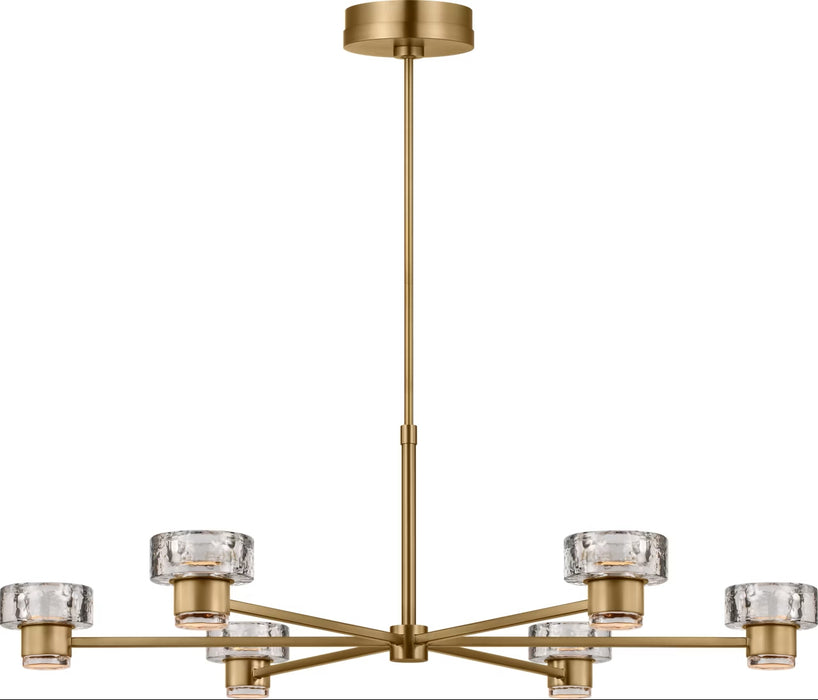 Visual Comfort Studio - SCCHCCH10427EBSCPG - LED Chandelier - Holsted - Estate Brass
