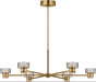 Visual Comfort Studio - SCCHCCH10427EBSCPG - LED Chandelier - Holsted - Estate Brass