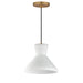 Maxim - 11452SWNAB - One Light Pendant - Sinch - Natural Aged Brass